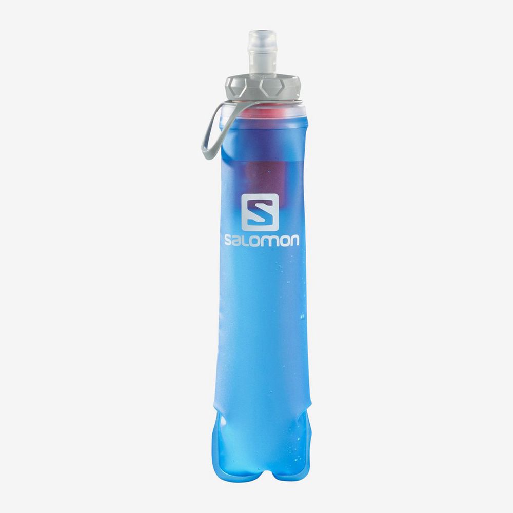 Salomon Israel SOFT FLASK 500ML/17OZ XA - Mens Trail Running Packs - Blue (DESM-91643)